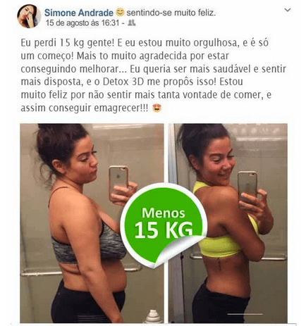 detox 3d resultados