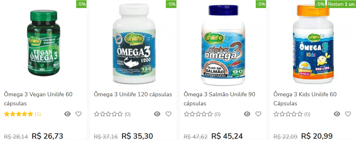 ômega 3 unilife